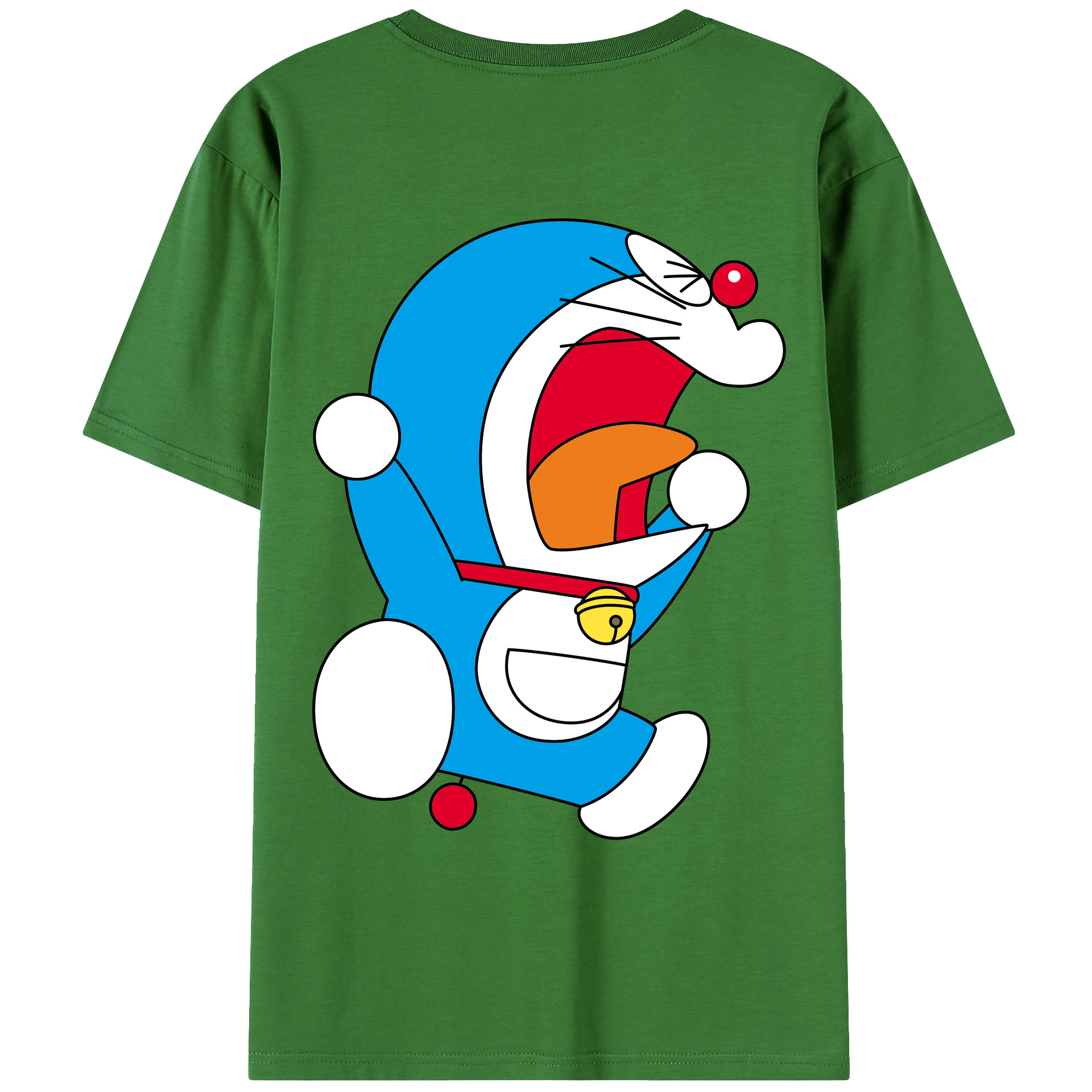 （画像用） ドラえもん Doraemon レディース半袖Tシャツ(バックプリント)